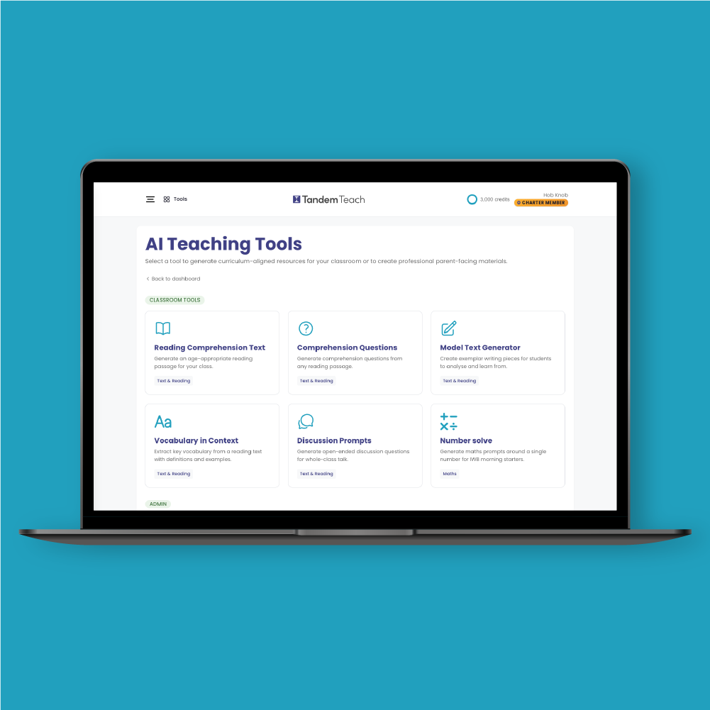 Tandem Teach AI — image 8